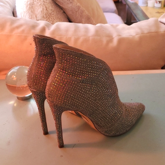 LILIANA Alien Queen stiletto heeled boots size 7.5 (runs Big) - Picture 4 of 4